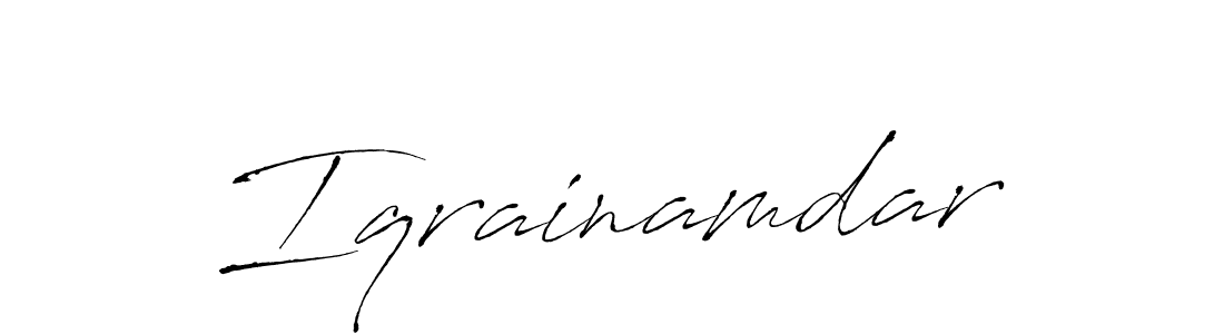 See photos of Iqrainamdar official signature by Spectra . Check more albums & portfolios. Read reviews & check more about Antro_Vectra font. Iqrainamdar signature style 6 images and pictures png