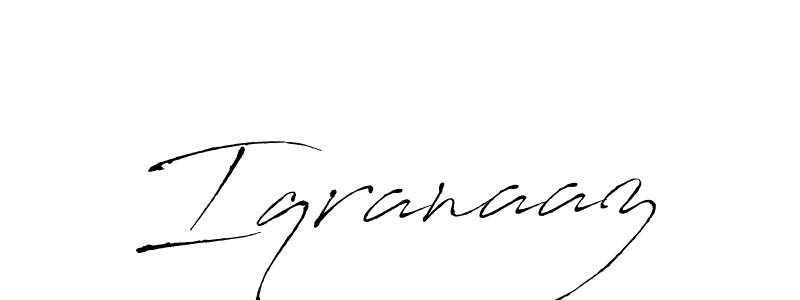 Here are the top 10 professional signature styles for the name Iqranaaz. These are the best autograph styles you can use for your name. Iqranaaz signature style 6 images and pictures png