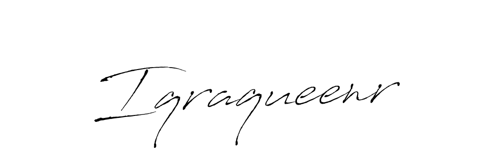 Make a beautiful signature design for name Iqraqueenr. Use this online signature maker to create a handwritten signature for free. Iqraqueenr signature style 6 images and pictures png
