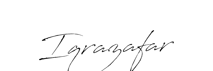 Similarly Antro_Vectra is the best handwritten signature design. Signature creator online .You can use it as an online autograph creator for name Iqrazafar. Iqrazafar signature style 6 images and pictures png