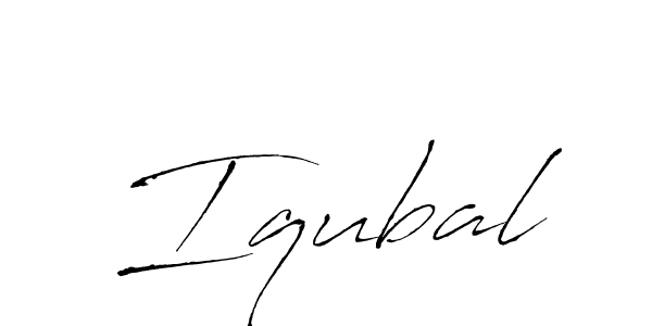 Antro_Vectra is a professional signature style that is perfect for those who want to add a touch of class to their signature. It is also a great choice for those who want to make their signature more unique. Get Iqubal name to fancy signature for free. Iqubal signature style 6 images and pictures png