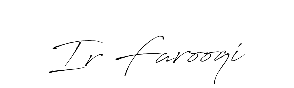 Here are the top 10 professional signature styles for the name Ir Farooqi. These are the best autograph styles you can use for your name. Ir Farooqi signature style 6 images and pictures png