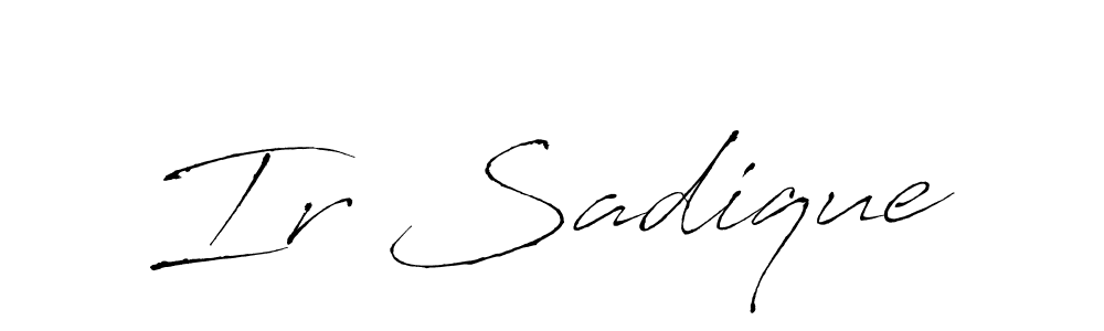 See photos of Ir Sadique official signature by Spectra . Check more albums & portfolios. Read reviews & check more about Antro_Vectra font. Ir Sadique signature style 6 images and pictures png