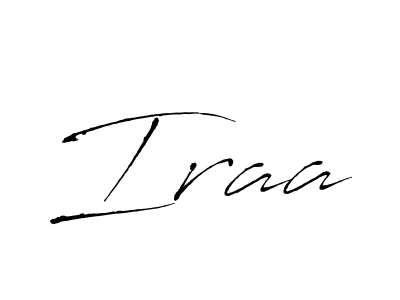 The best way (Antro_Vectra) to make a short signature is to pick only two or three words in your name. The name Iraa include a total of six letters. For converting this name. Iraa signature style 6 images and pictures png