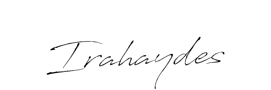 Also You can easily find your signature by using the search form. We will create Irahaydes name handwritten signature images for you free of cost using Antro_Vectra sign style. Irahaydes signature style 6 images and pictures png