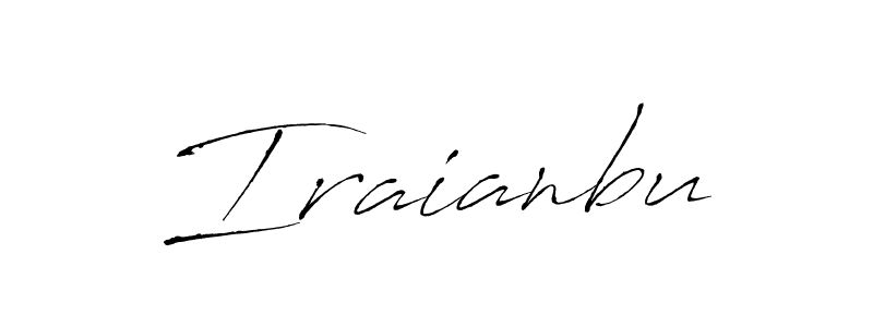 It looks lik you need a new signature style for name Iraianbu. Design unique handwritten (Antro_Vectra) signature with our free signature maker in just a few clicks. Iraianbu signature style 6 images and pictures png