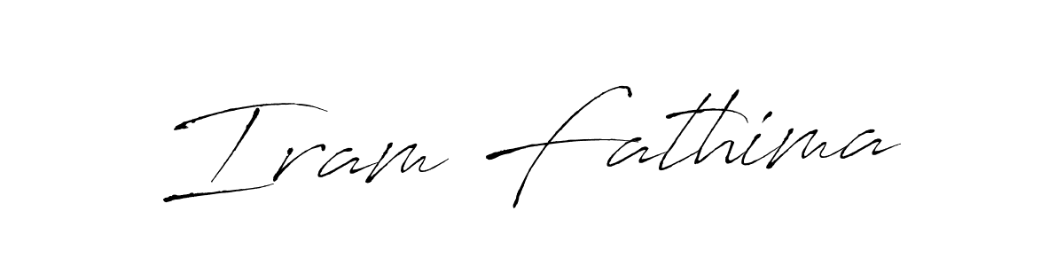 The best way (Antro_Vectra) to make a short signature is to pick only two or three words in your name. The name Iram Fathima include a total of six letters. For converting this name. Iram Fathima signature style 6 images and pictures png