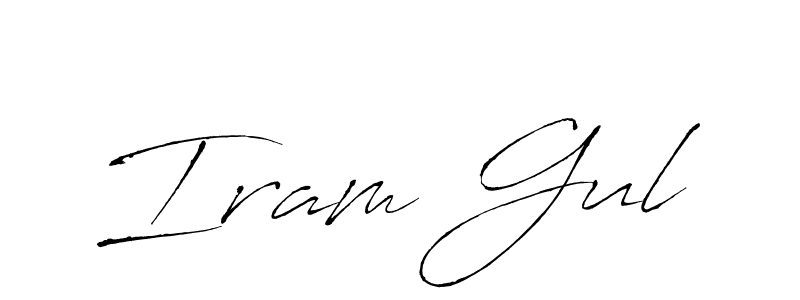 Also You can easily find your signature by using the search form. We will create Iram Gul name handwritten signature images for you free of cost using Antro_Vectra sign style. Iram Gul signature style 6 images and pictures png