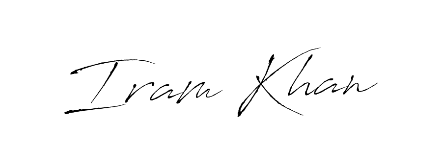 Also You can easily find your signature by using the search form. We will create Iram Khan name handwritten signature images for you free of cost using Antro_Vectra sign style. Iram Khan signature style 6 images and pictures png