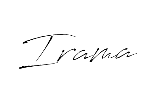 You should practise on your own different ways (Antro_Vectra) to write your name (Irama) in signature. don't let someone else do it for you. Irama signature style 6 images and pictures png