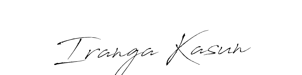 It looks lik you need a new signature style for name Iranga Kasun. Design unique handwritten (Antro_Vectra) signature with our free signature maker in just a few clicks. Iranga Kasun signature style 6 images and pictures png