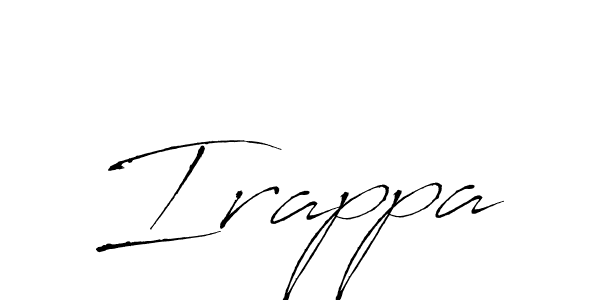 Irappa stylish signature style. Best Handwritten Sign (Antro_Vectra) for my name. Handwritten Signature Collection Ideas for my name Irappa. Irappa signature style 6 images and pictures png