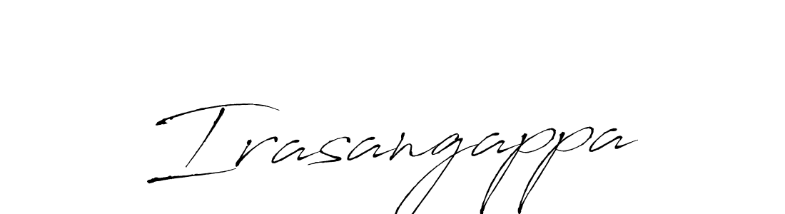 How to make Irasangappa name signature. Use Antro_Vectra style for creating short signs online. This is the latest handwritten sign. Irasangappa signature style 6 images and pictures png