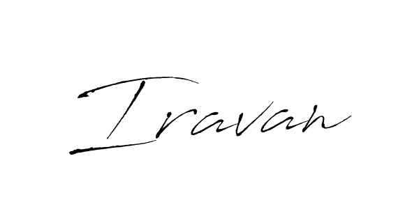 How to make Iravan signature? Antro_Vectra is a professional autograph style. Create handwritten signature for Iravan name. Iravan signature style 6 images and pictures png