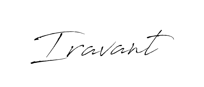 Make a beautiful signature design for name Iravant. Use this online signature maker to create a handwritten signature for free. Iravant signature style 6 images and pictures png