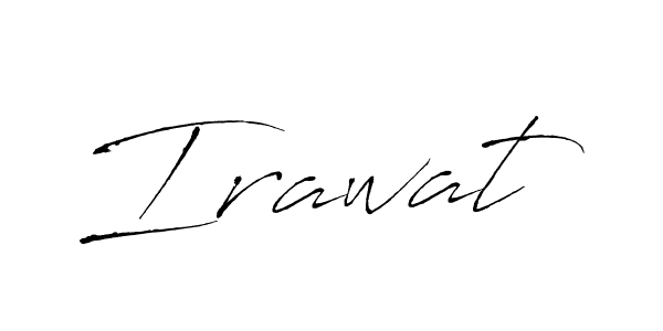Irawat stylish signature style. Best Handwritten Sign (Antro_Vectra) for my name. Handwritten Signature Collection Ideas for my name Irawat. Irawat signature style 6 images and pictures png