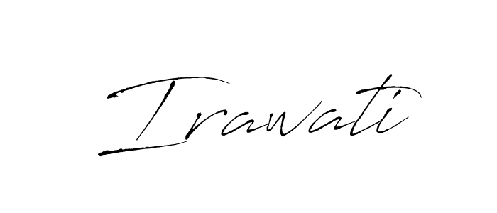Similarly Antro_Vectra is the best handwritten signature design. Signature creator online .You can use it as an online autograph creator for name Irawati. Irawati signature style 6 images and pictures png