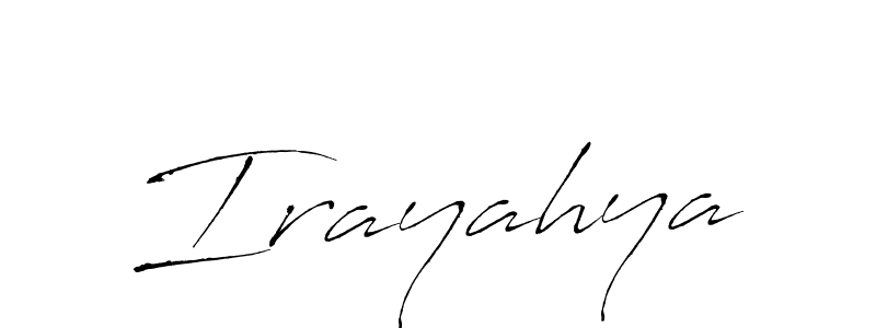 Antro_Vectra is a professional signature style that is perfect for those who want to add a touch of class to their signature. It is also a great choice for those who want to make their signature more unique. Get Irayahya name to fancy signature for free. Irayahya signature style 6 images and pictures png
