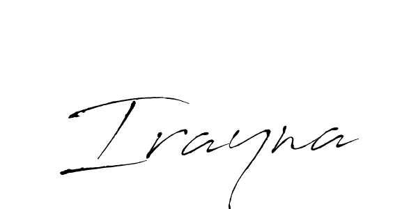 It looks lik you need a new signature style for name Irayna. Design unique handwritten (Antro_Vectra) signature with our free signature maker in just a few clicks. Irayna signature style 6 images and pictures png