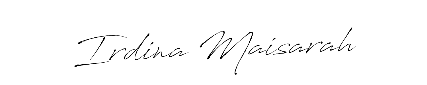 Once you've used our free online signature maker to create your best signature Antro_Vectra style, it's time to enjoy all of the benefits that Irdina Maisarah name signing documents. Irdina Maisarah signature style 6 images and pictures png