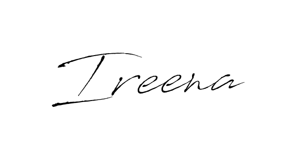Also we have Ireena name is the best signature style. Create professional handwritten signature collection using Antro_Vectra autograph style. Ireena signature style 6 images and pictures png