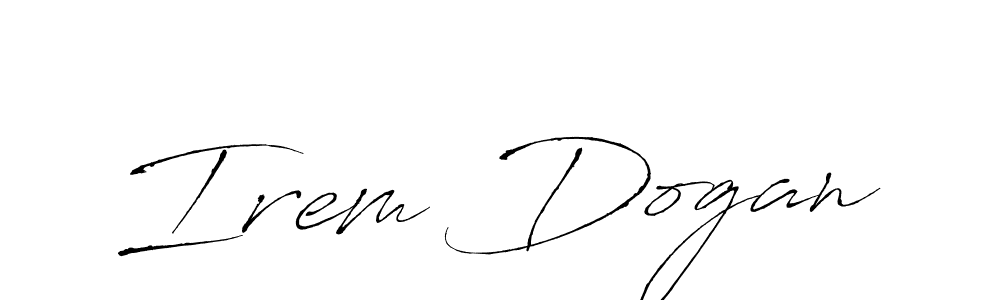 This is the best signature style for the Irem Dogan name. Also you like these signature font (Antro_Vectra). Mix name signature. Irem Dogan signature style 6 images and pictures png