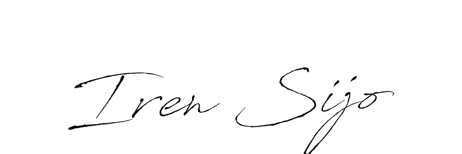 Make a beautiful signature design for name Iren Sijo. Use this online signature maker to create a handwritten signature for free. Iren Sijo signature style 6 images and pictures png