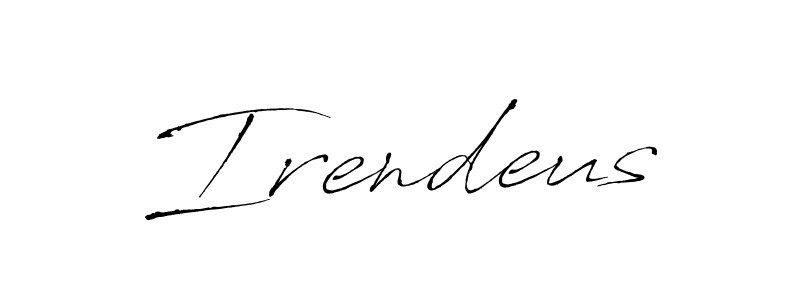 Make a beautiful signature design for name Irendeus. Use this online signature maker to create a handwritten signature for free. Irendeus signature style 6 images and pictures png