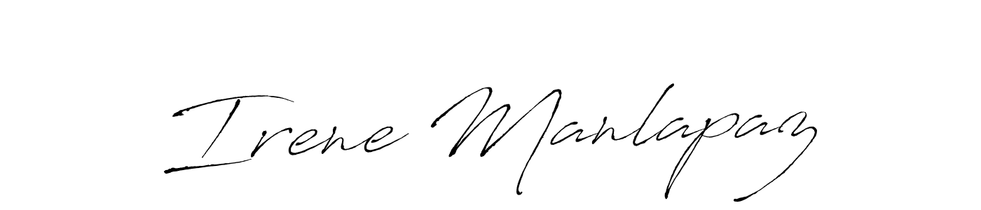 Use a signature maker to create a handwritten signature online. With this signature software, you can design (Antro_Vectra) your own signature for name Irene Manlapaz. Irene Manlapaz signature style 6 images and pictures png