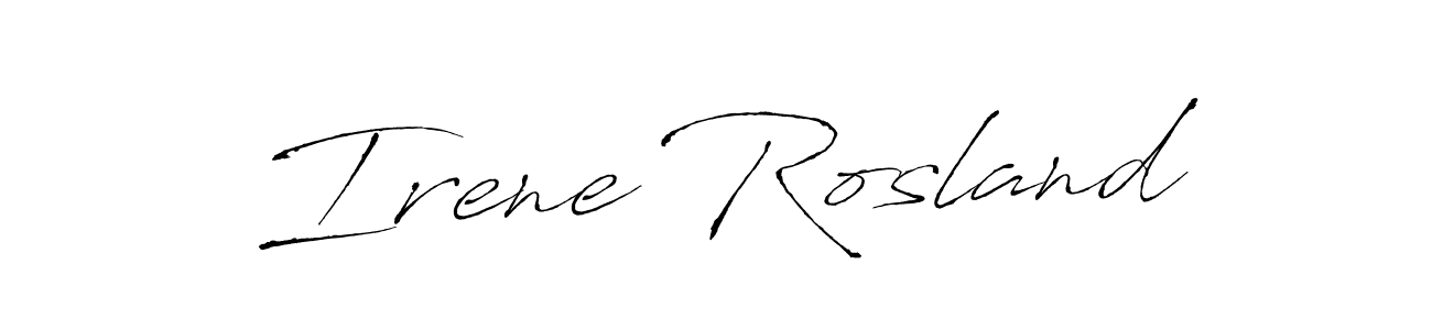 Here are the top 10 professional signature styles for the name Irene Rosland. These are the best autograph styles you can use for your name. Irene Rosland signature style 6 images and pictures png