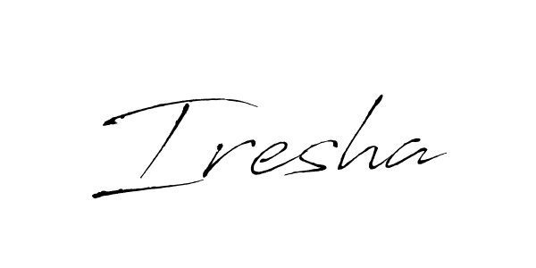 Make a beautiful signature design for name Iresha. Use this online signature maker to create a handwritten signature for free. Iresha signature style 6 images and pictures png