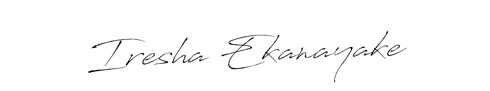 Here are the top 10 professional signature styles for the name Iresha Ekanayake. These are the best autograph styles you can use for your name. Iresha Ekanayake signature style 6 images and pictures png