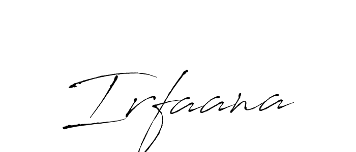 Similarly Antro_Vectra is the best handwritten signature design. Signature creator online .You can use it as an online autograph creator for name Irfaana. Irfaana signature style 6 images and pictures png