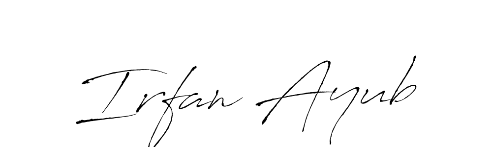 Make a beautiful signature design for name Irfan Ayub. Use this online signature maker to create a handwritten signature for free. Irfan Ayub signature style 6 images and pictures png