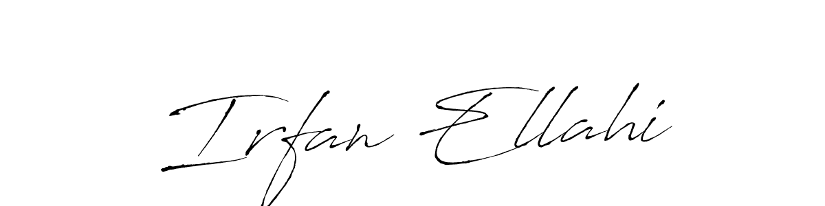 Also You can easily find your signature by using the search form. We will create Irfan Ellahi name handwritten signature images for you free of cost using Antro_Vectra sign style. Irfan Ellahi signature style 6 images and pictures png