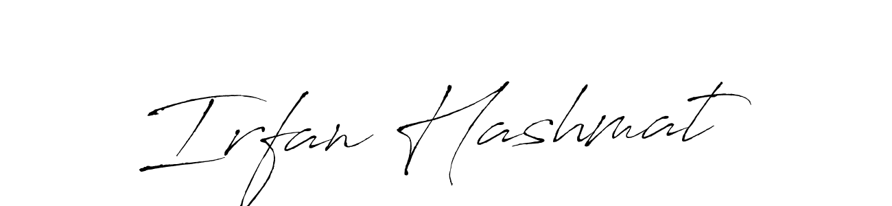 You can use this online signature creator to create a handwritten signature for the name Irfan Hashmat. This is the best online autograph maker. Irfan Hashmat signature style 6 images and pictures png
