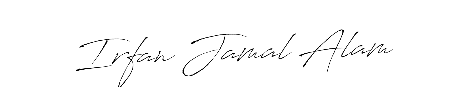 Use a signature maker to create a handwritten signature online. With this signature software, you can design (Antro_Vectra) your own signature for name Irfan Jamal Alam. Irfan Jamal Alam signature style 6 images and pictures png