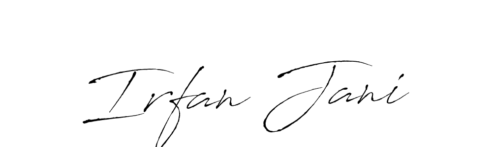 See photos of Irfan Jani official signature by Spectra . Check more albums & portfolios. Read reviews & check more about Antro_Vectra font. Irfan Jani signature style 6 images and pictures png