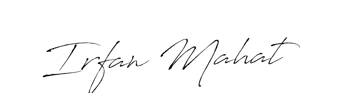 Here are the top 10 professional signature styles for the name Irfan Mahat. These are the best autograph styles you can use for your name. Irfan Mahat signature style 6 images and pictures png