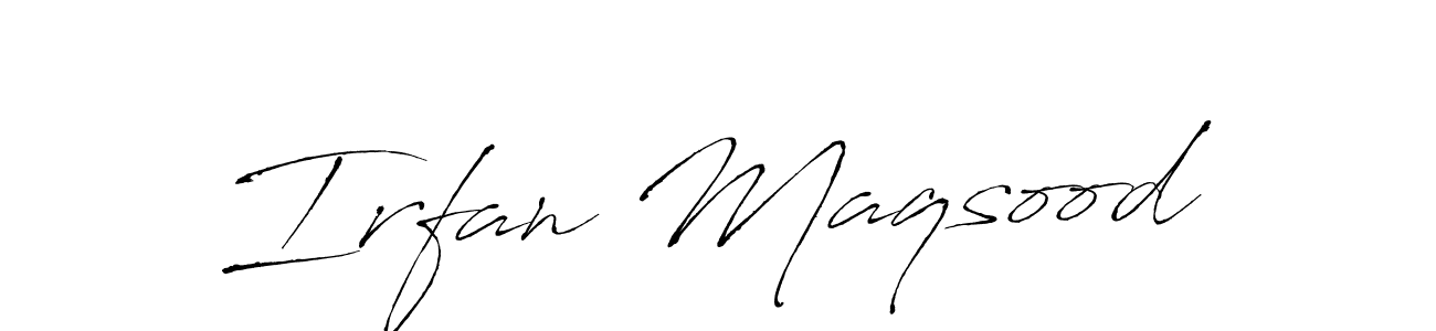 It looks lik you need a new signature style for name Irfan Maqsood. Design unique handwritten (Antro_Vectra) signature with our free signature maker in just a few clicks. Irfan Maqsood signature style 6 images and pictures png