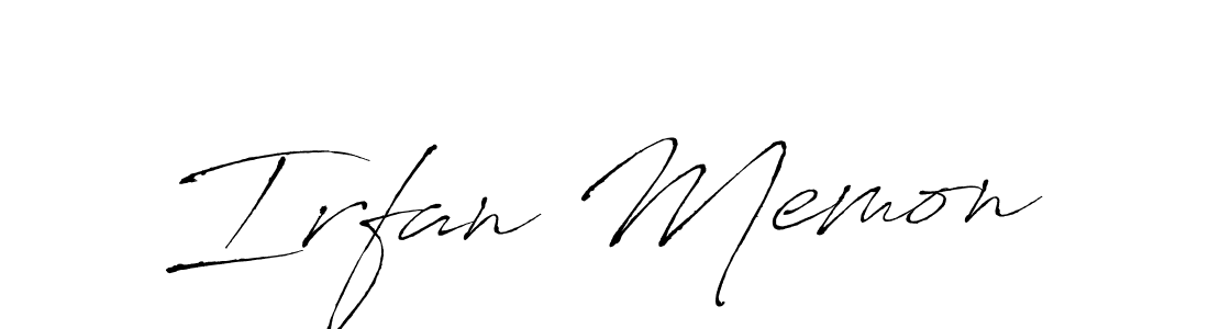 This is the best signature style for the Irfan Memon name. Also you like these signature font (Antro_Vectra). Mix name signature. Irfan Memon signature style 6 images and pictures png