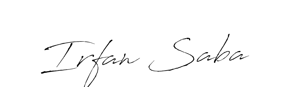 It looks lik you need a new signature style for name Irfan Saba. Design unique handwritten (Antro_Vectra) signature with our free signature maker in just a few clicks. Irfan Saba signature style 6 images and pictures png