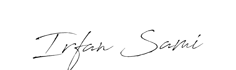 if you are searching for the best signature style for your name Irfan Sami. so please give up your signature search. here we have designed multiple signature styles  using Antro_Vectra. Irfan Sami signature style 6 images and pictures png