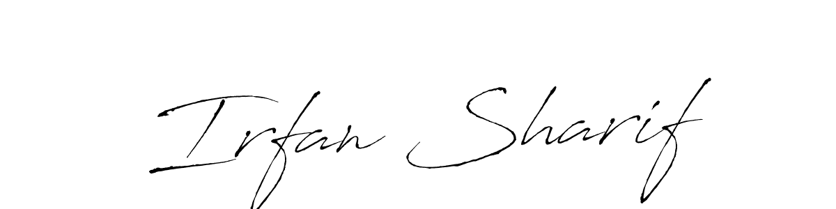 It looks lik you need a new signature style for name Irfan Sharif. Design unique handwritten (Antro_Vectra) signature with our free signature maker in just a few clicks. Irfan Sharif signature style 6 images and pictures png