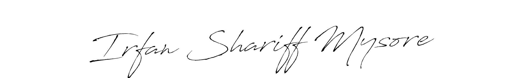 Similarly Antro_Vectra is the best handwritten signature design. Signature creator online .You can use it as an online autograph creator for name Irfan Shariff Mysore. Irfan Shariff Mysore signature style 6 images and pictures png