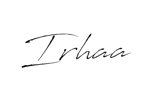 The best way (Antro_Vectra) to make a short signature is to pick only two or three words in your name. The name Irhaa include a total of six letters. For converting this name. Irhaa signature style 6 images and pictures png