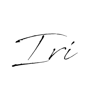 Also we have Iri name is the best signature style. Create professional handwritten signature collection using Antro_Vectra autograph style. Iri signature style 6 images and pictures png