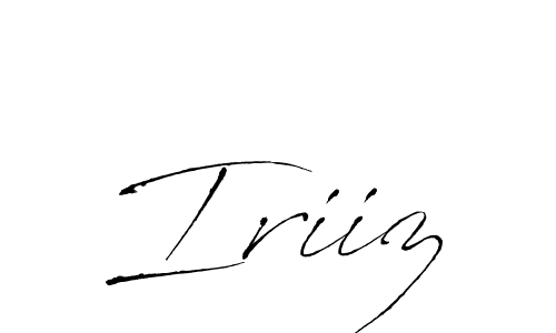 Also we have Iriiz name is the best signature style. Create professional handwritten signature collection using Antro_Vectra autograph style. Iriiz signature style 6 images and pictures png
