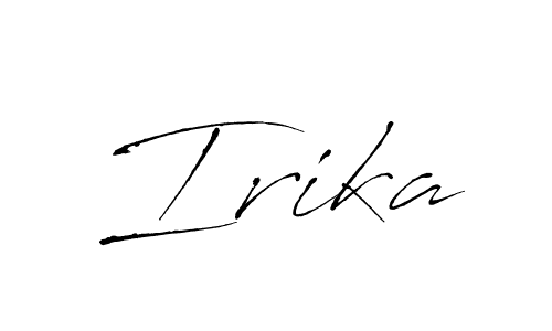 Similarly Antro_Vectra is the best handwritten signature design. Signature creator online .You can use it as an online autograph creator for name Irika. Irika signature style 6 images and pictures png