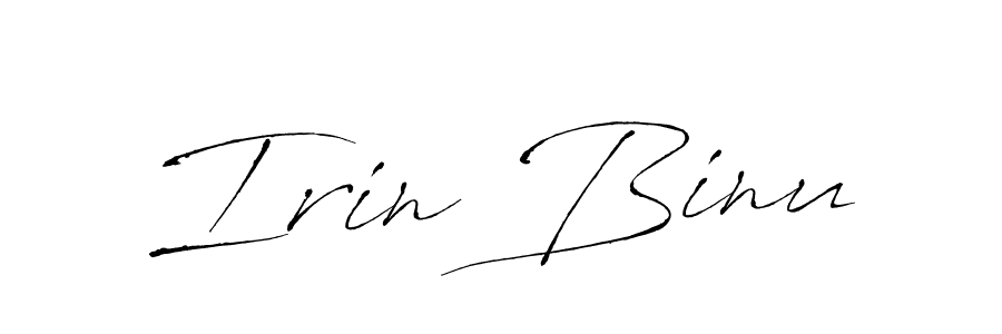 This is the best signature style for the Irin Binu name. Also you like these signature font (Antro_Vectra). Mix name signature. Irin Binu signature style 6 images and pictures png